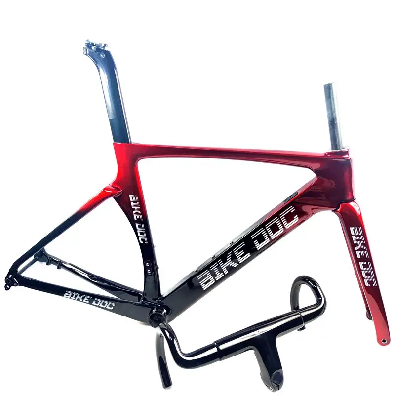 Карбоновая рама для гоночного велосипеда synerhqr37 Aero дорожный диск руль внутренняя кабельная прокладка
