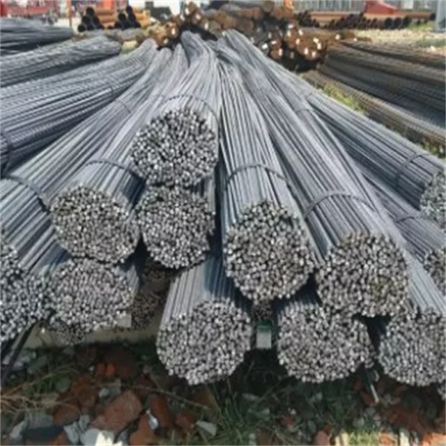 High quality Rebar Hrb 355 Hrb400 Hrb500 8mm 10mm 12mm  16mm cement iron rod Reinforcing Deformed rebar Steel Bars rod