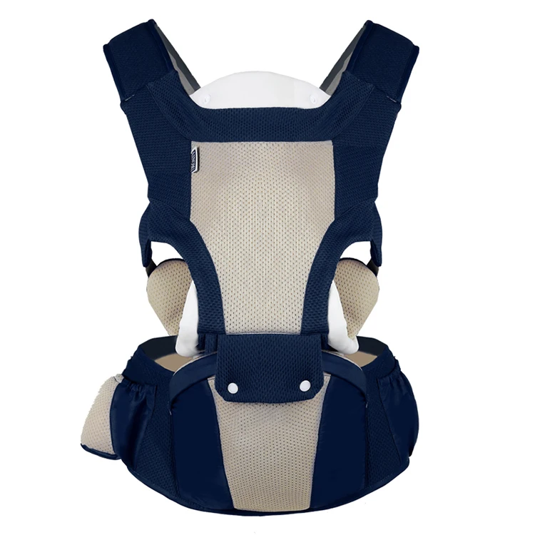 Newest design outdoor popular breathable safety 360 front facing baby sling wrap carrier for travel
