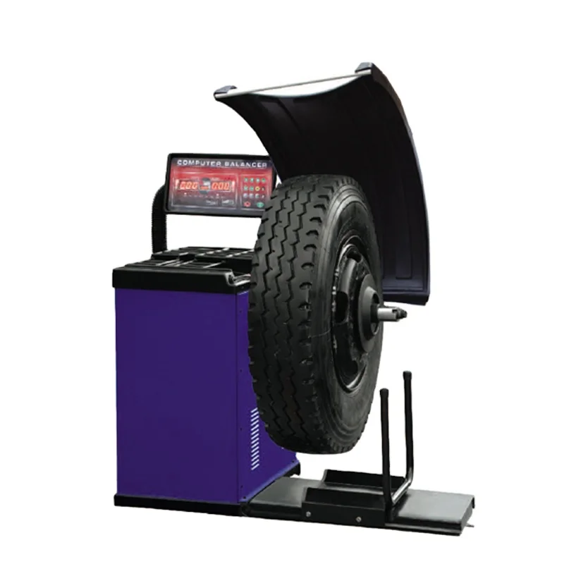 Truck Wheel Balancer WB1200 with an adaptor for tire models