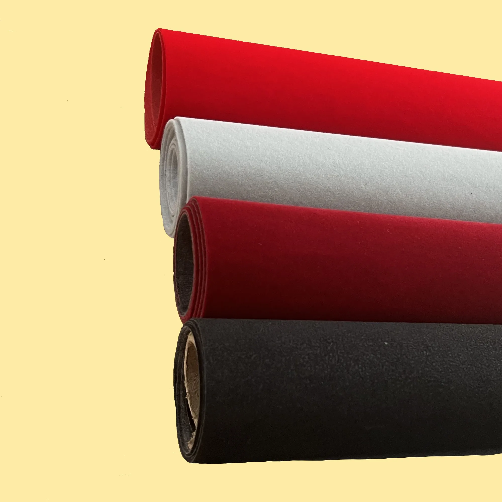 Flocking cloth source factory wholesale high quality flocking cloth for packaging box lining flannelette recyclable textile