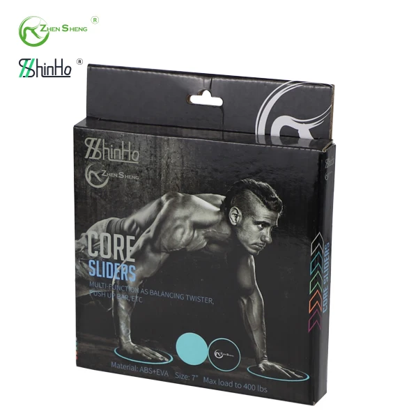 Zhensheng Hot Selling Eco Friendly Colorful Core Sliders  Multi-function Workout Abdominal Exercise Sliders