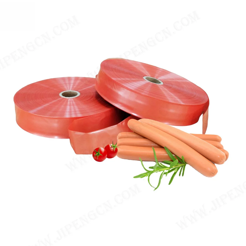 Nylon Print artificial polyamide  Sausage Casings shrinkable plastic sausage casing for boiled steamed sausage