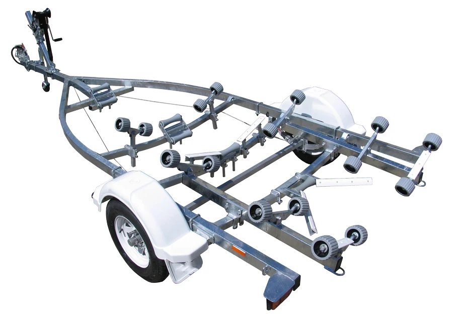 OEM supported boat & watercraft  aluminium yacht tool steel catamaran boat Trailer