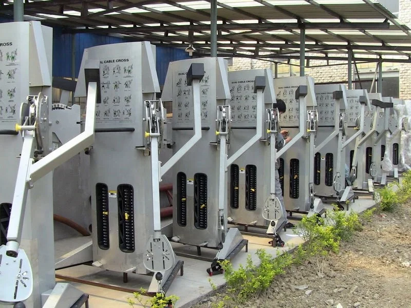 Dual Cable Cross gym equipment