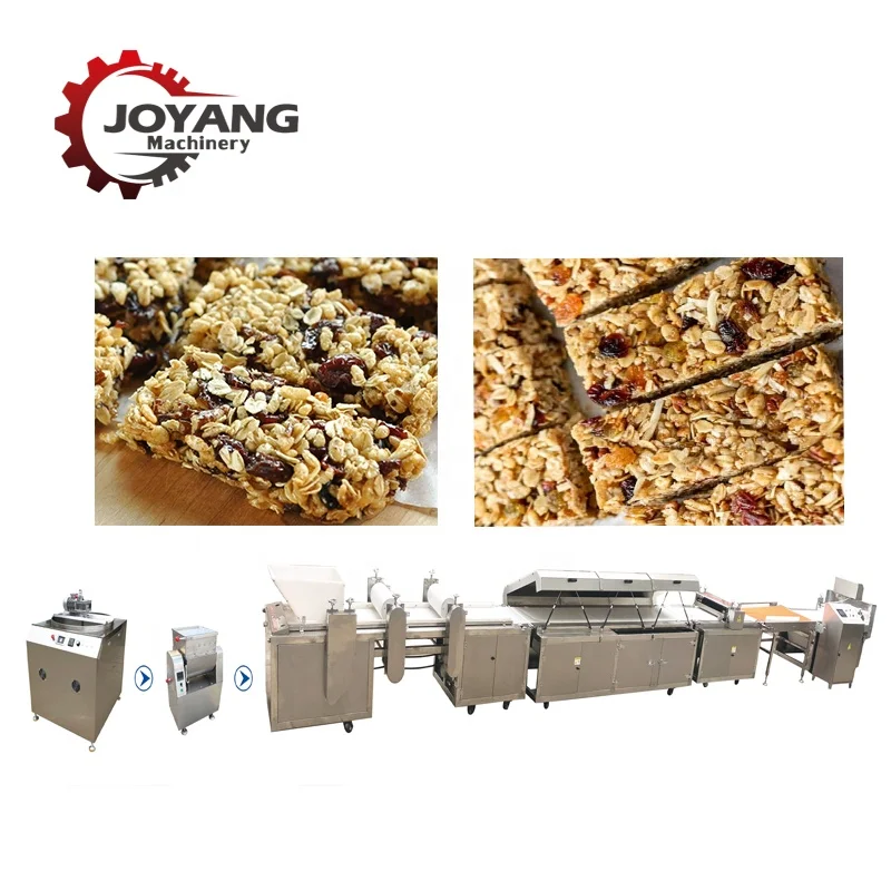 Automatic Maquina de barras de cereales Cereal Bar Production Machine Line