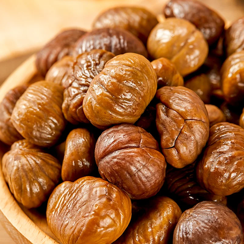 Edible Chestnut Organic Roasted Peeled Chestnut Kernel for sale