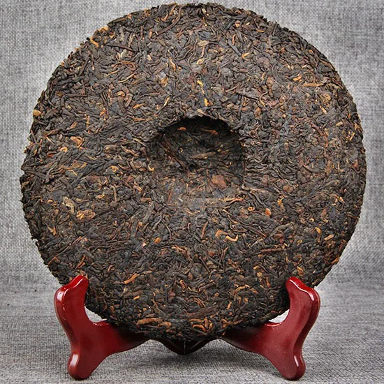 Tea wholesales Shu yunnan puer cha bing 357 gram bibicha 2005 year natural fermented puerh yunnan qi zi bing cha