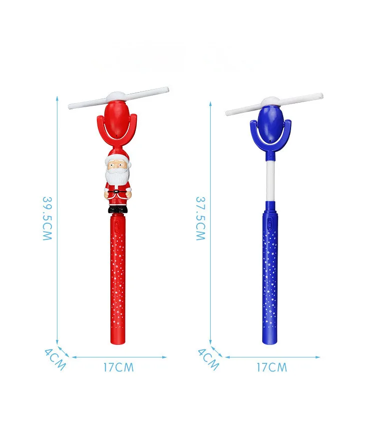 Christmas Gift Windmill LED Flashing Spinner For Kids Toy