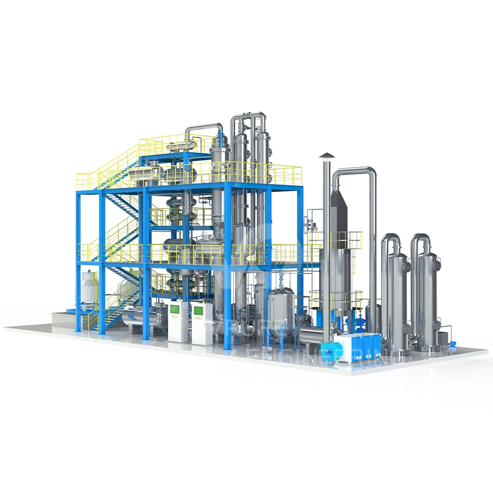 Diesel Oil Desulfurization Machine Cleaning Used Motor Oil To Diesel Plant