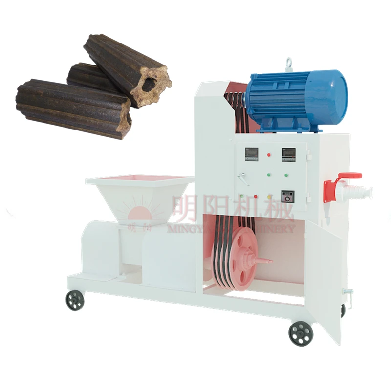 High Density Eco Friendly BBQ Wood Briquette Press Machine