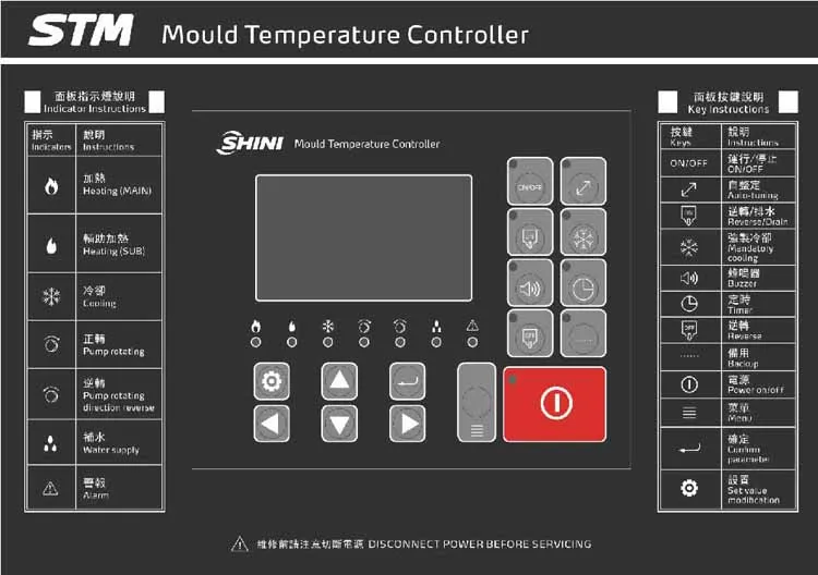 Shini STM-607 контроллер температуры формы с нагревательным трансферным маслом/терморегуляторы
