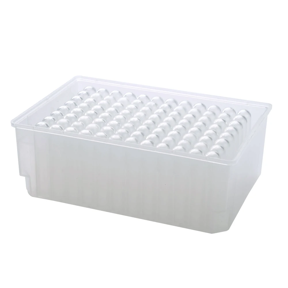 High Quality Clear Polypropylene Small Size and Long Life 96-Well Deep-Well