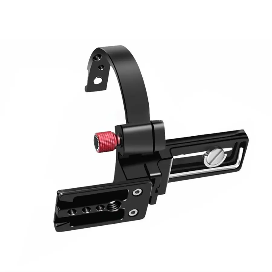 Lens Support Bracket Semi-circular Ring Horizontal Vertical Shooting With Cold Shoe Mount 1/4 3/8 Hole For Sony Canon Camera