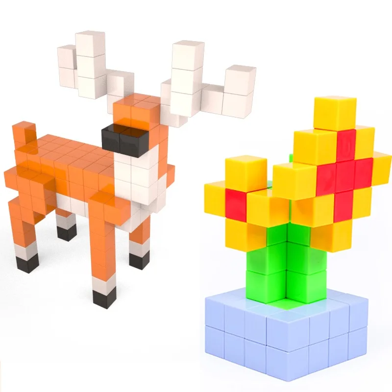 2022 year New style education science toys plastic construction blocks toys for kids