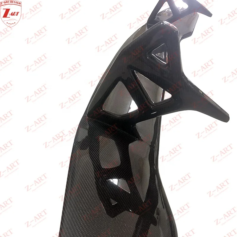 Z-ART carbon fiber LP670 SV rear spoiler for LAMBORGHINI Murcielago LP640 carbon fiber rear wing for Murcielago body kit