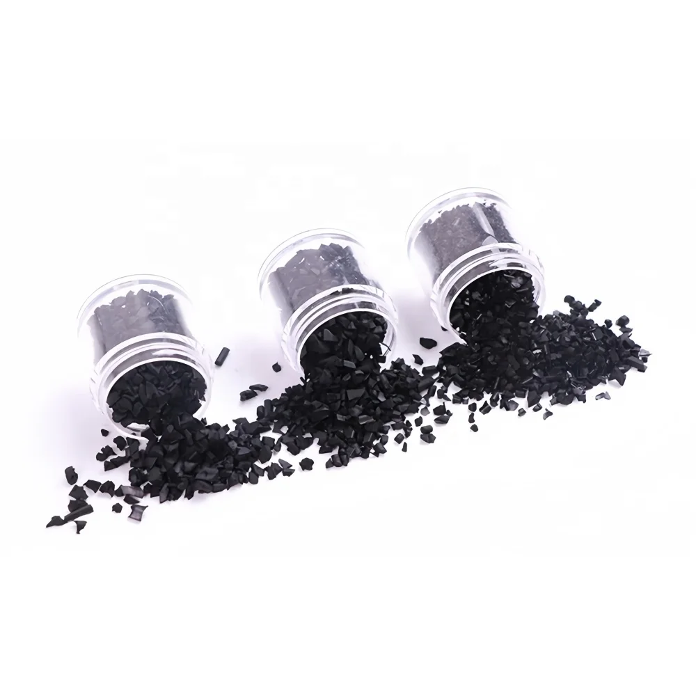 Black SBR Rubber Granules Artificial Grass Infilling for Football Court Sports Flooring