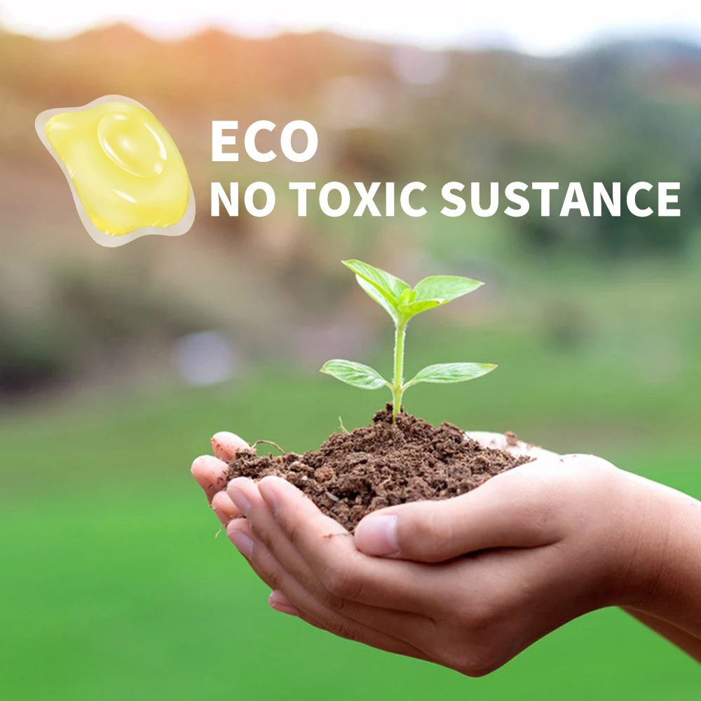 FAMOUS professional private label detergent capsule manufacturer laundry pods