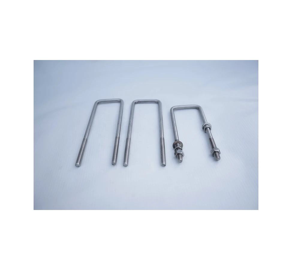 Galvanized u-shaped bolt engineering high-strength fasteners stud bolt