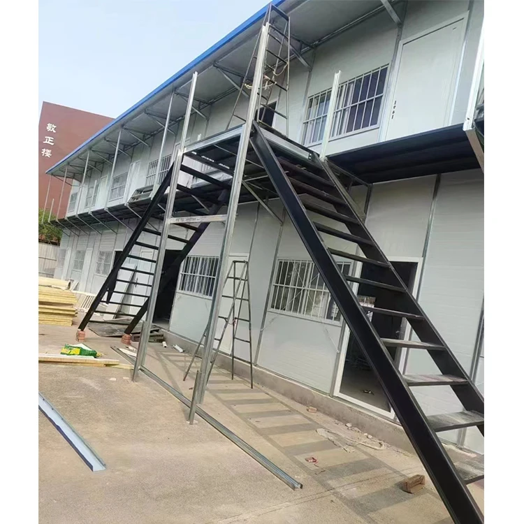 Manufacturers Direct Selling Simple Movable House Modular Two Storey House Movable Prefabricated Movable Play Houses