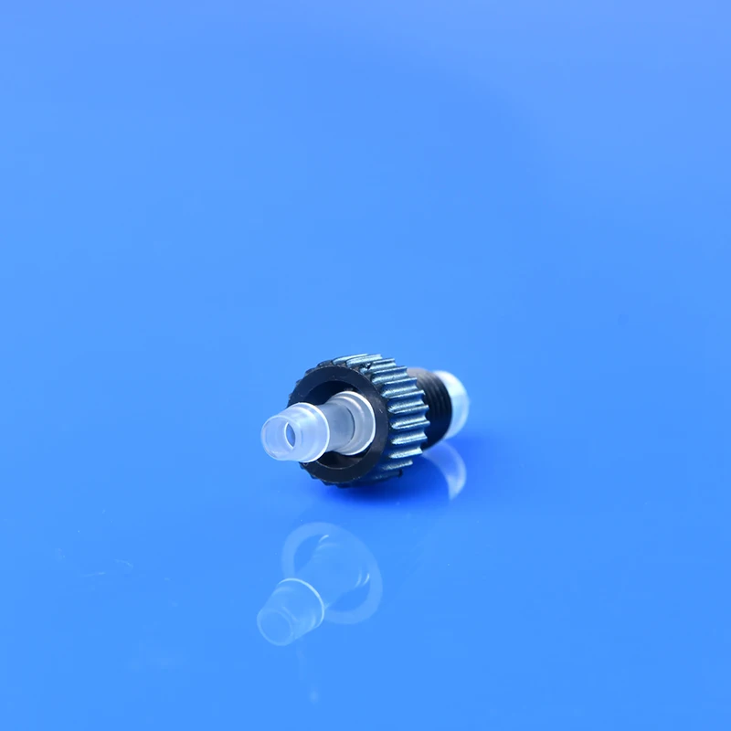 High Accuracy Anti-twist Adapter Barb-to-male Connectors Tubing Non-turning for Microfluidic Systems