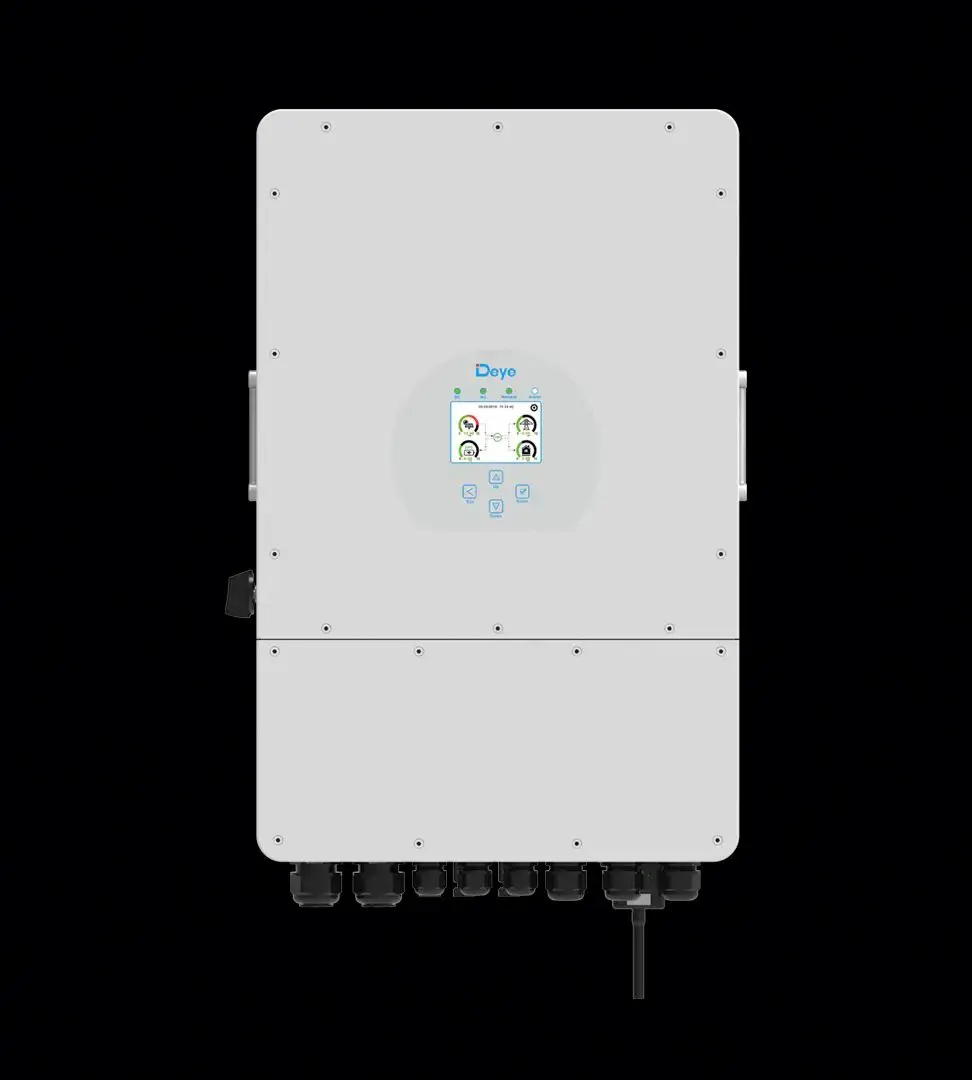EU warehouse Deye solar inverter hybrid 12kw 3 phase 10kw 8kw SUN-12K-SG04LP3-EU deye 12kw hybrid solar inverter