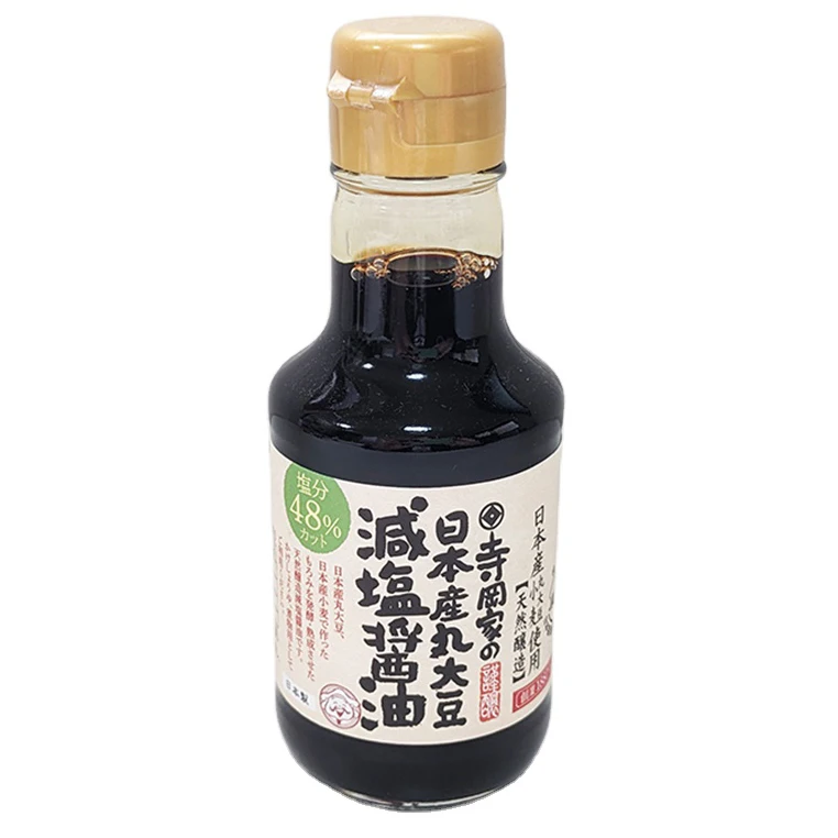 Naturally brewed condiment packaging private label Japanese soy sauce