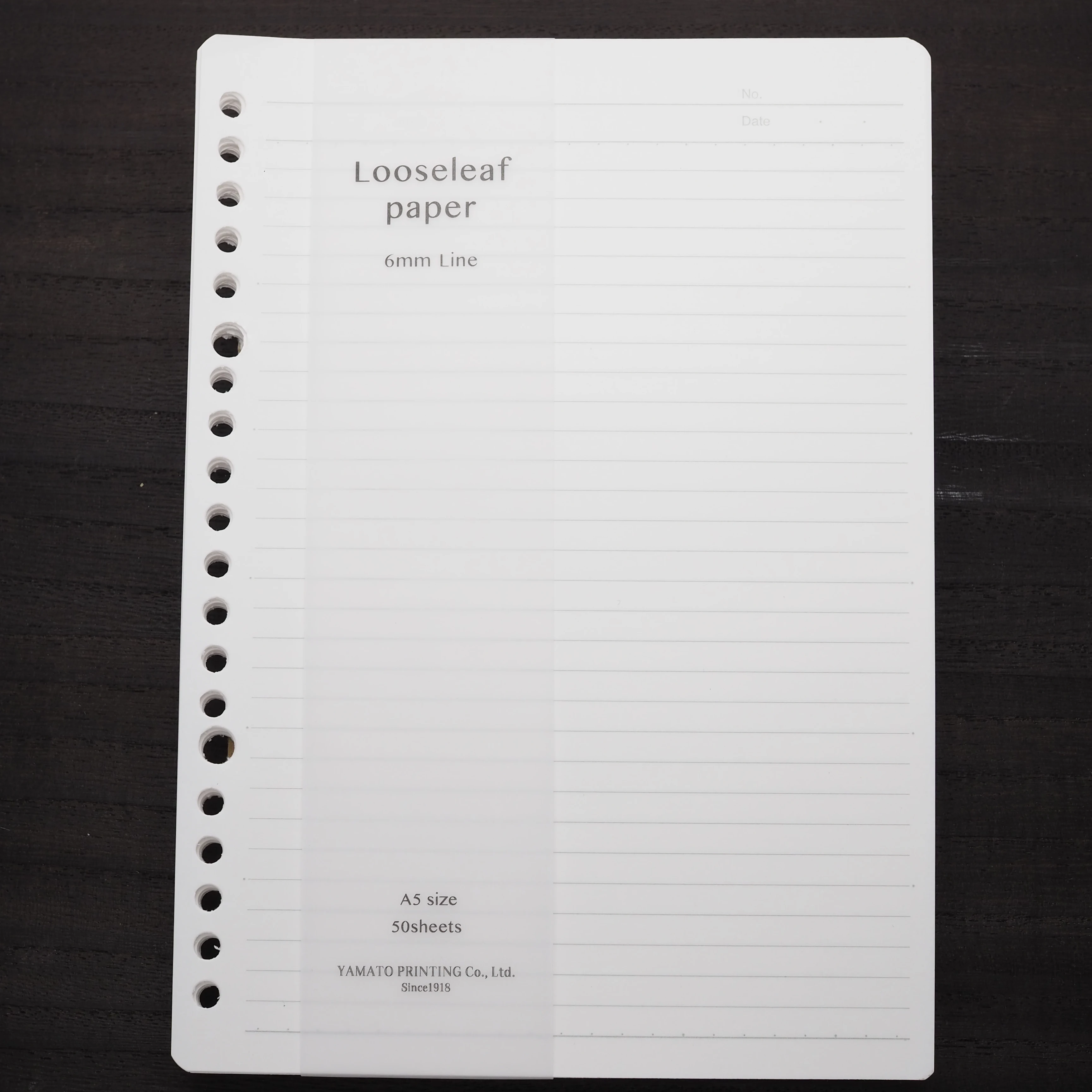 Wholesale High Quality Inner Loose Leaf Office Paper Notebook