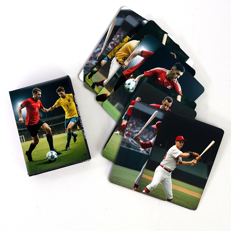 Wholesale World Soccerl Star Collection Soccers Player Cards High Quality Playing Paper Trading Card Soccer Cards Packs