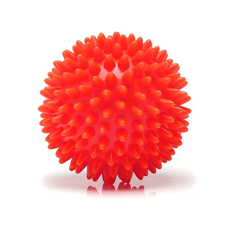 
pvc hand trihher point therapy spiky massage ball 