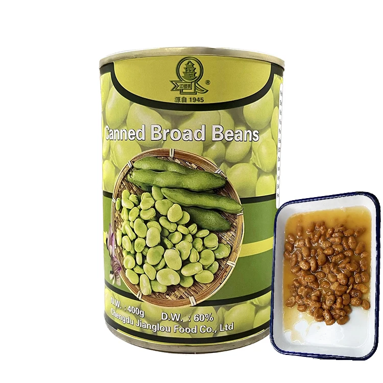 Оптовая продажа, консервированные бобы, круглые жестяные вкусные консервированные продукты 400 г * 24