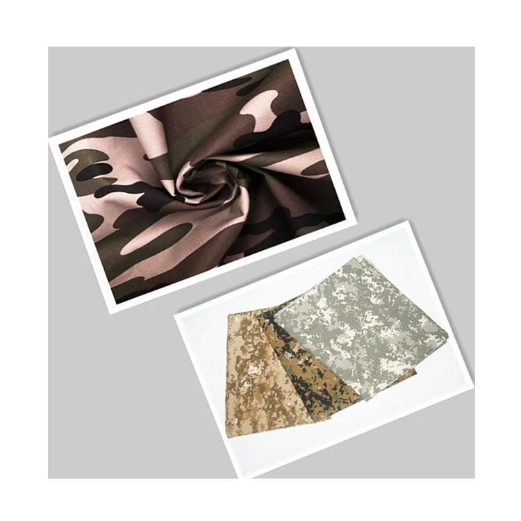 Тканый принт и окрашенная камуфляжная ткань с водонепроницаемостью