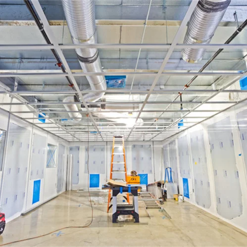 Dispensing Booth Dressing Clean Room Class 10000 Soft Wall Factory Panel Cleanroom Cleaning Equipment H13 Small