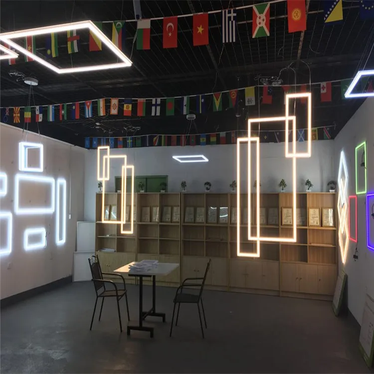 Wifi Intelligent Tunable Safety aluminum Body Wireless Smart Music remote control home wall ceiling led panel frame light