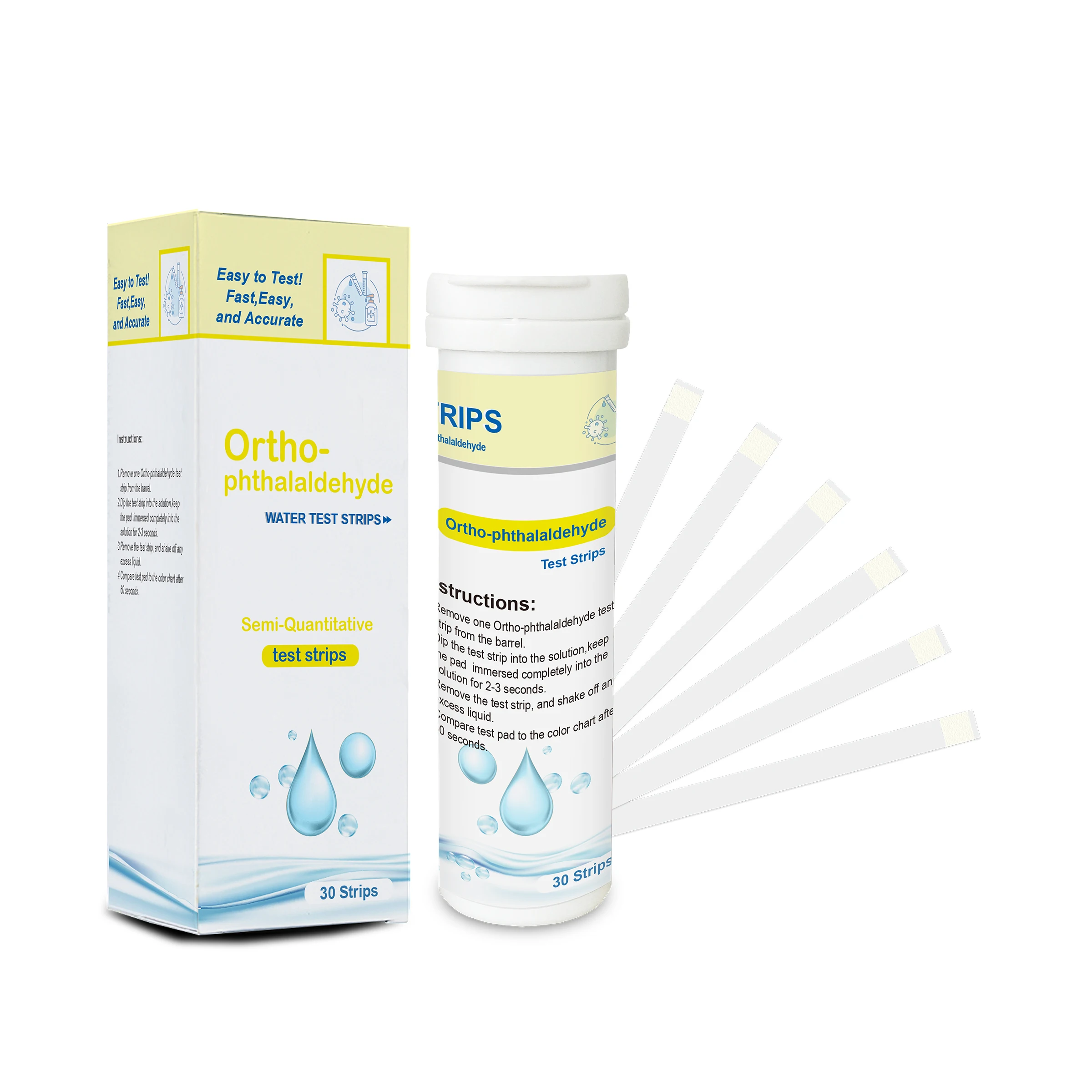 Легкие и быстрые тест-полоски MDC для Орто-фталальдегида