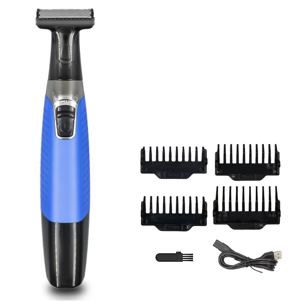 C&C Professional One Blade Mini Usb Rechargeable Shave, Hair Electronic Shaving Machine, Electric Beard Shaver Razor For Men