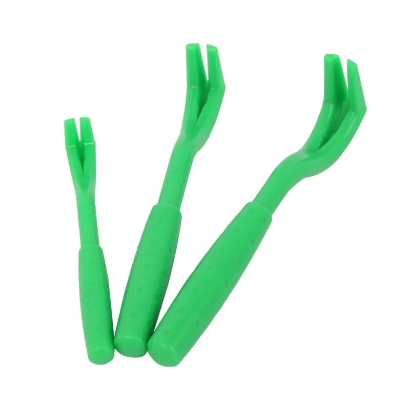 Pet 3PCS Plastic Hook Scratching Tick Tool flea louse Remover tick twister tick remover