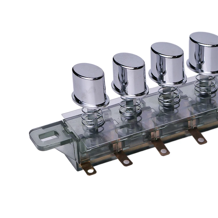 Electrical Kitchen Appliances Range Hood Chimney Spare Parts Controller 5 Position Keyboard Push Button Switch