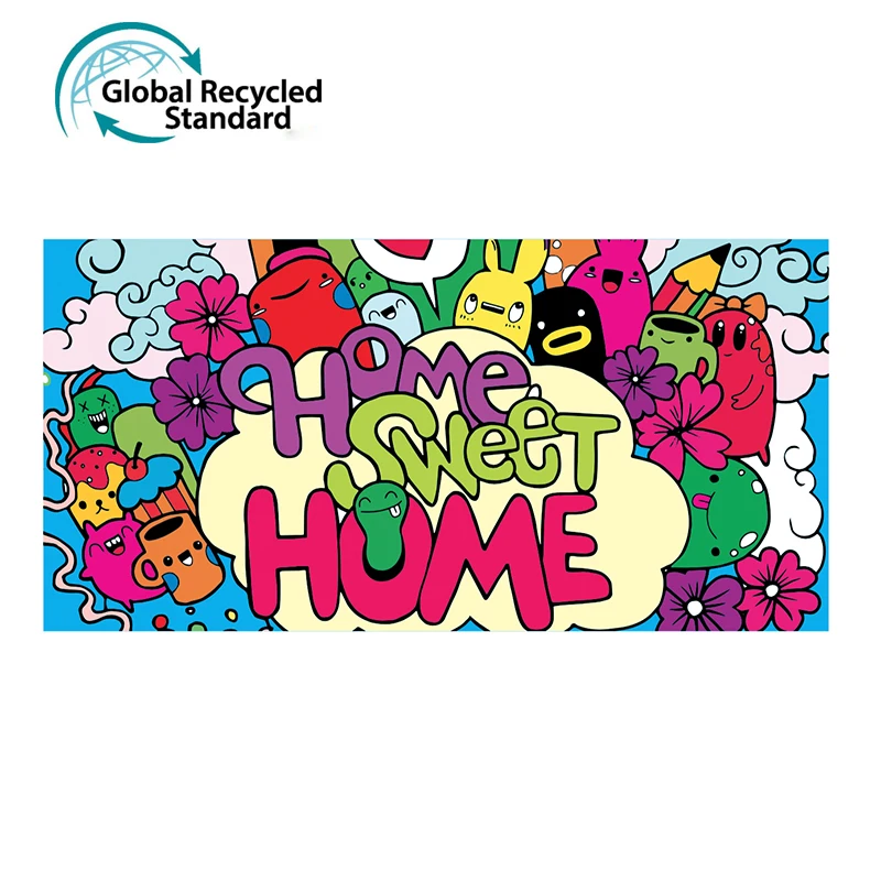 RPET Recycled Fabric Quick-drying Printing Beach Towel Customized Microfiber Towel Beach Towel