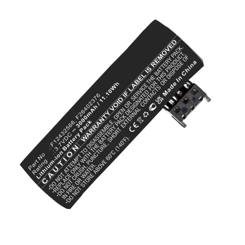 F26402376 F12432566 RHINO POWER 3 7 V литий-ионный аккумулятор 3000mAh Замена для Ingenico Move 5000F 5000 5000s