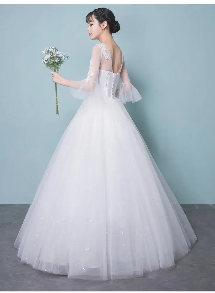 High quality exquisite good quality unique wedding dress gown for guests women