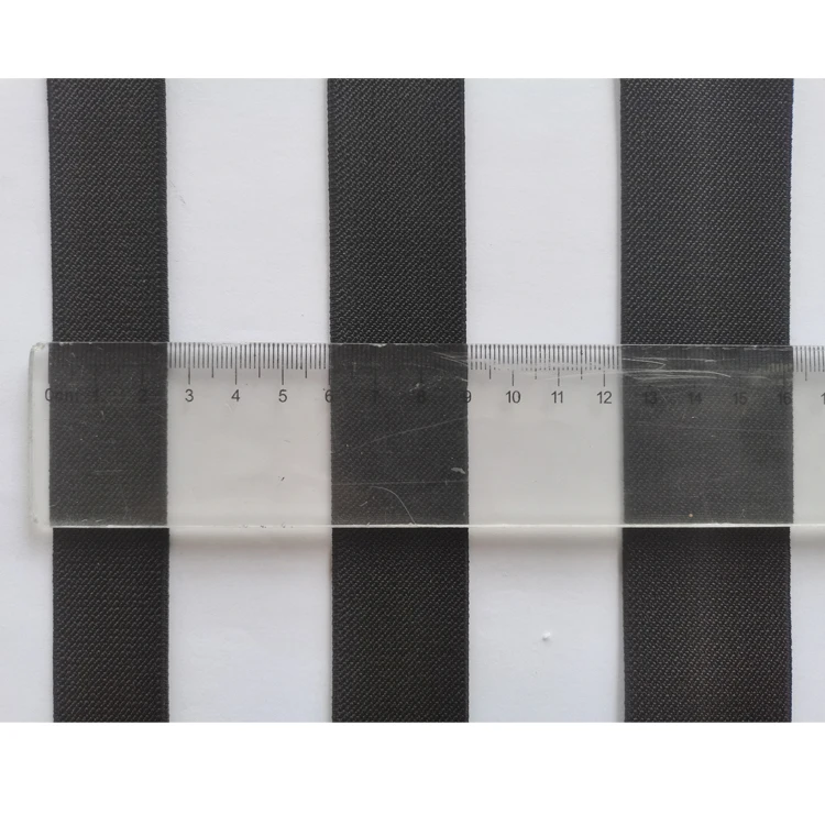 20mm 25mm 30mm 38mm 50mm Wide high quality and durable skirt belt  twill elastic band latex elastic band