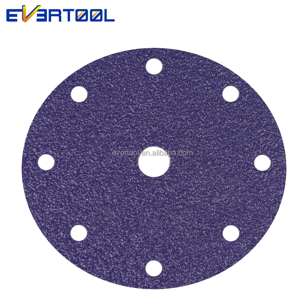 EVERTOOL Multi-hole Pattern Sanding Paper Clean Sanding Abrasive Discs for Automotive Repair