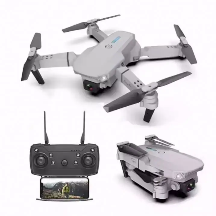 2022 NEW DRONE E88 Amazons Online Dual 720P 1080P 4K Drone Camara VS Mavic Mini E88 Max Quadcopter Air Doble Drone with camera