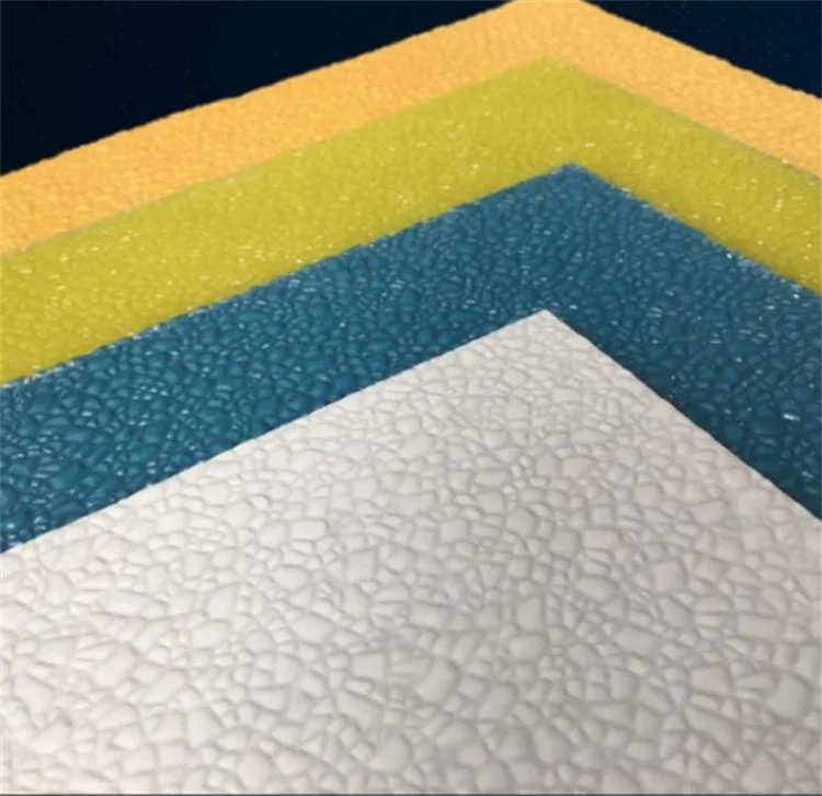 Hot sale Good quality transparent Embossed bopet film Pebble Grain for fiberglass embossed panel