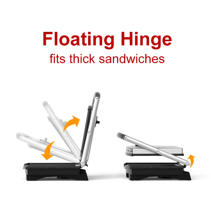 Factory Sell 3 in 1 Sandwich Panini Grill Plate Electric Contact Grill