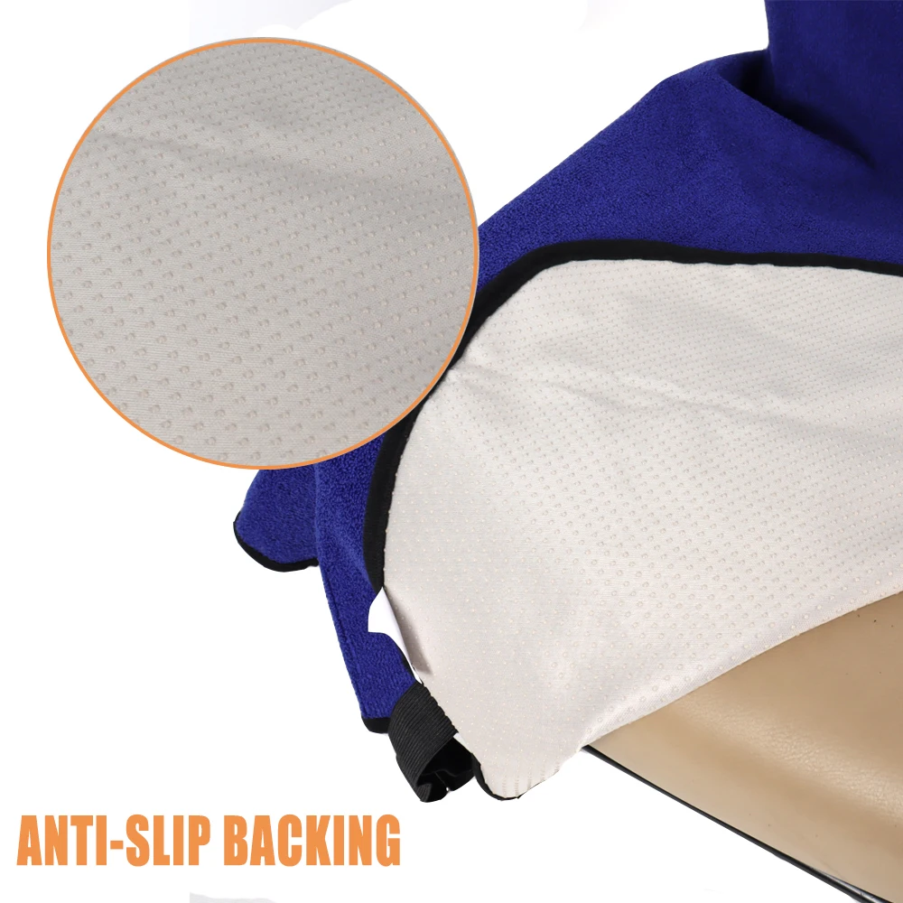 Нескользящее 100% водонепроницаемое сверхдлинное водонепроницаемое автомобильное полотенце, чехол для сиденья, протектор сиденья для занятий спортом для грузовиков, внедорожников