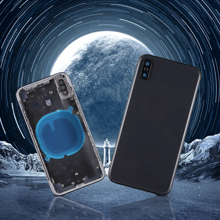 Cell Phone Accessories Wholesale Original Battery Back Cover Housing Replacement For Iphone X Glass Back Cover Housing