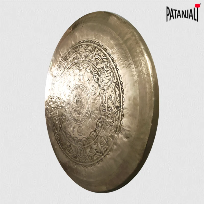 Gong manufacturer direct sales 40 inch embossment six words chau gong