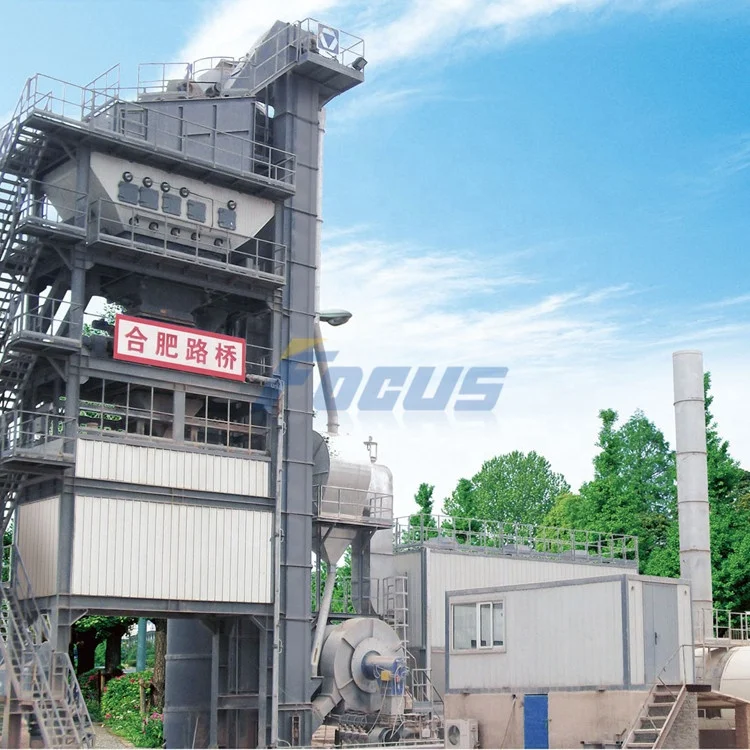 Hot Mix XAP160 160t/h Asphalt Plants with Modular Design